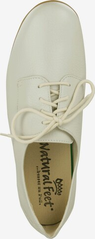 Natural Feet Lace-Up Shoes 'Larissa' in Beige