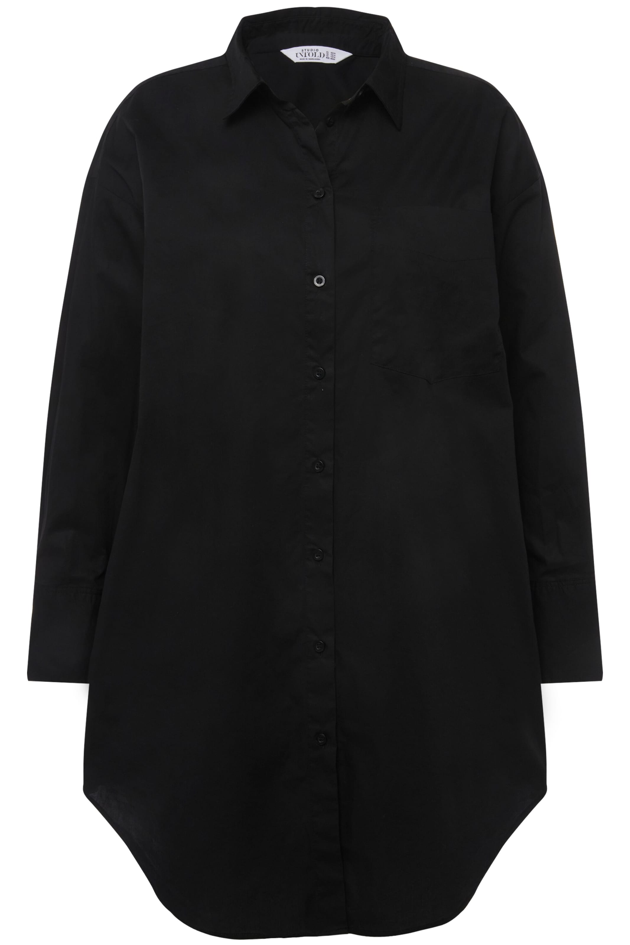 Studio Untold Bluse in Schwarz: Vorderseite