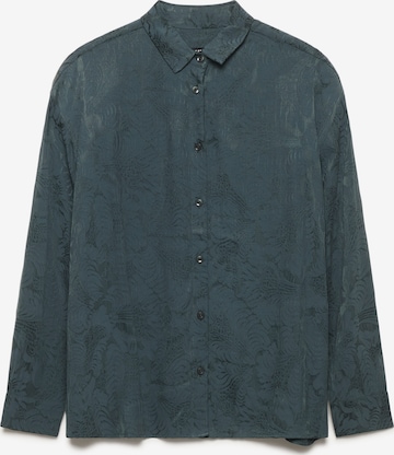Yahmo Blouse 'Mona' in Blauw: voorkant