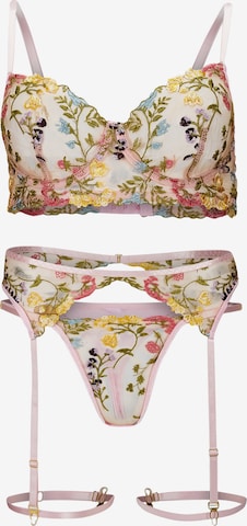 Orchibelle Underwear Sets in Pink: front