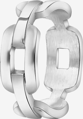 Lucardi Ring in Silver: front