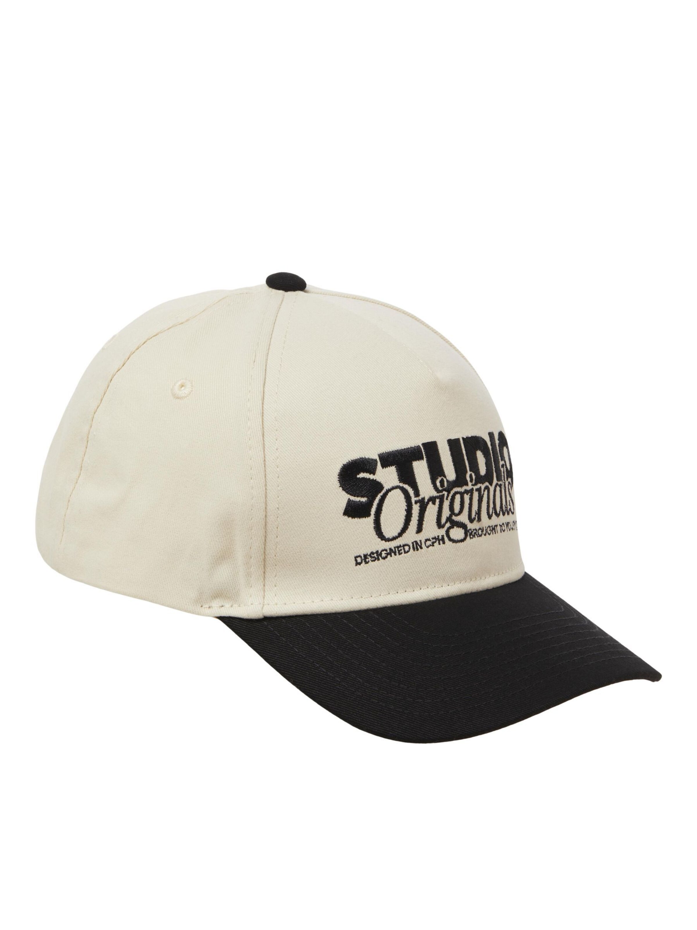 JACK & JONES Cap in Black: front