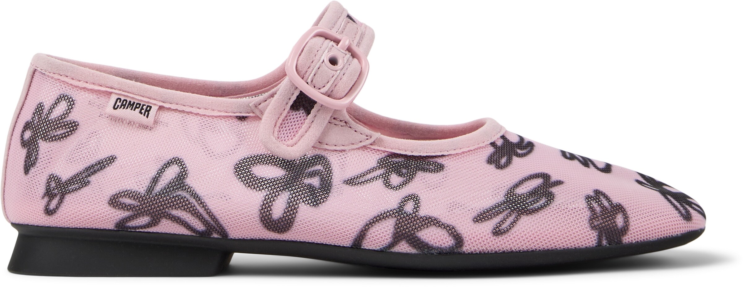 Ballerina con cinturino 'Casi Myra' di CAMPER in rosa