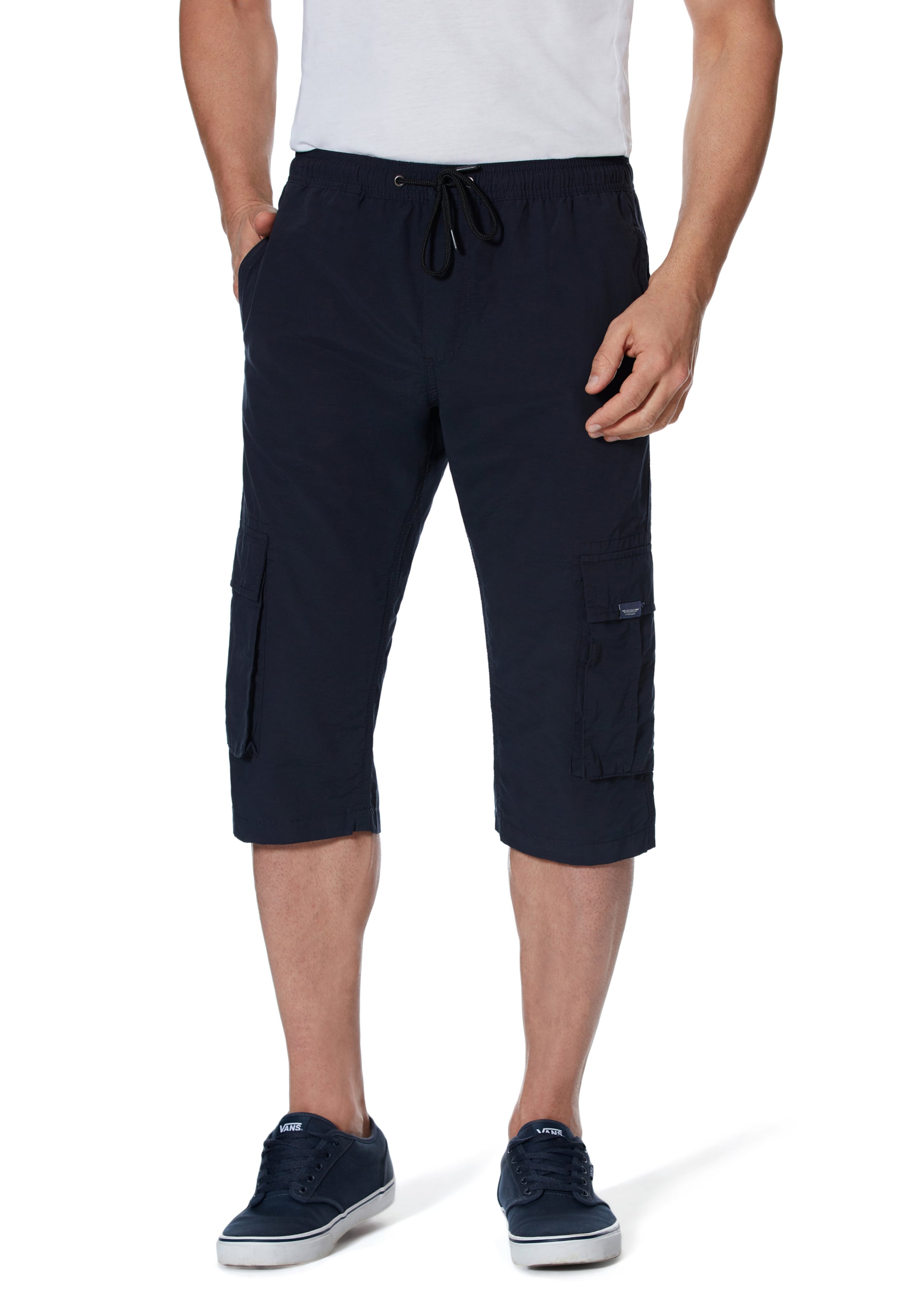 Regular Pantalon cargo 'William' Hero en bleu : devant