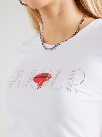 GUESS Shirt 'Amour' in Wit