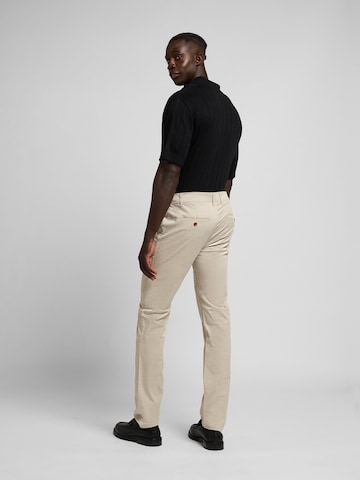 WOTEGA Slim fit Chino Pants 'Glenn' in Beige