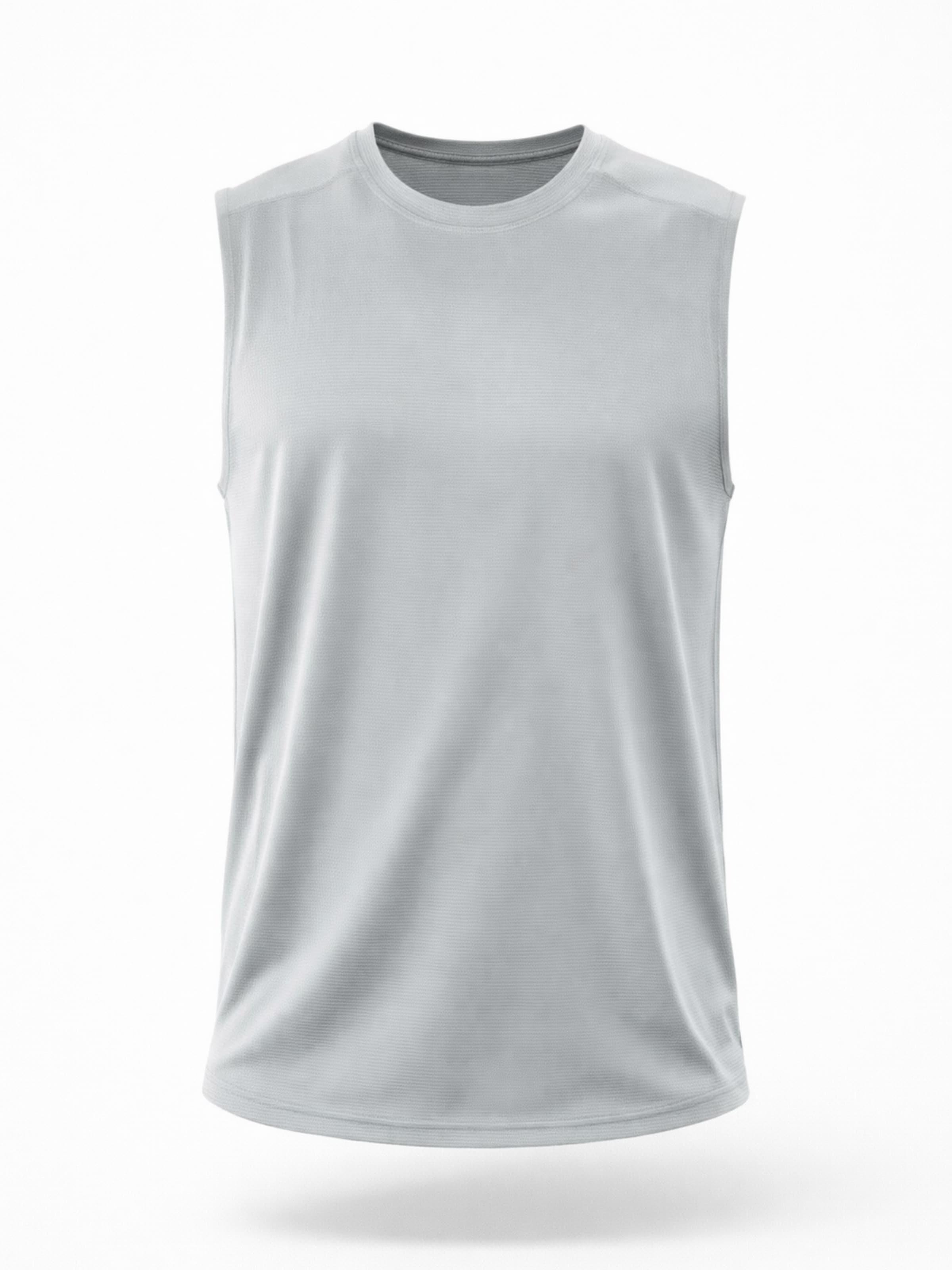 PANTONECLO - Camiseta 'Pantoneclo Men’s Gym Vest' en gris: frente