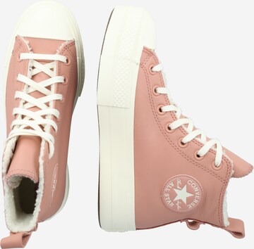 Baskets hautes 'TAYLOR' CONVERSE en rose