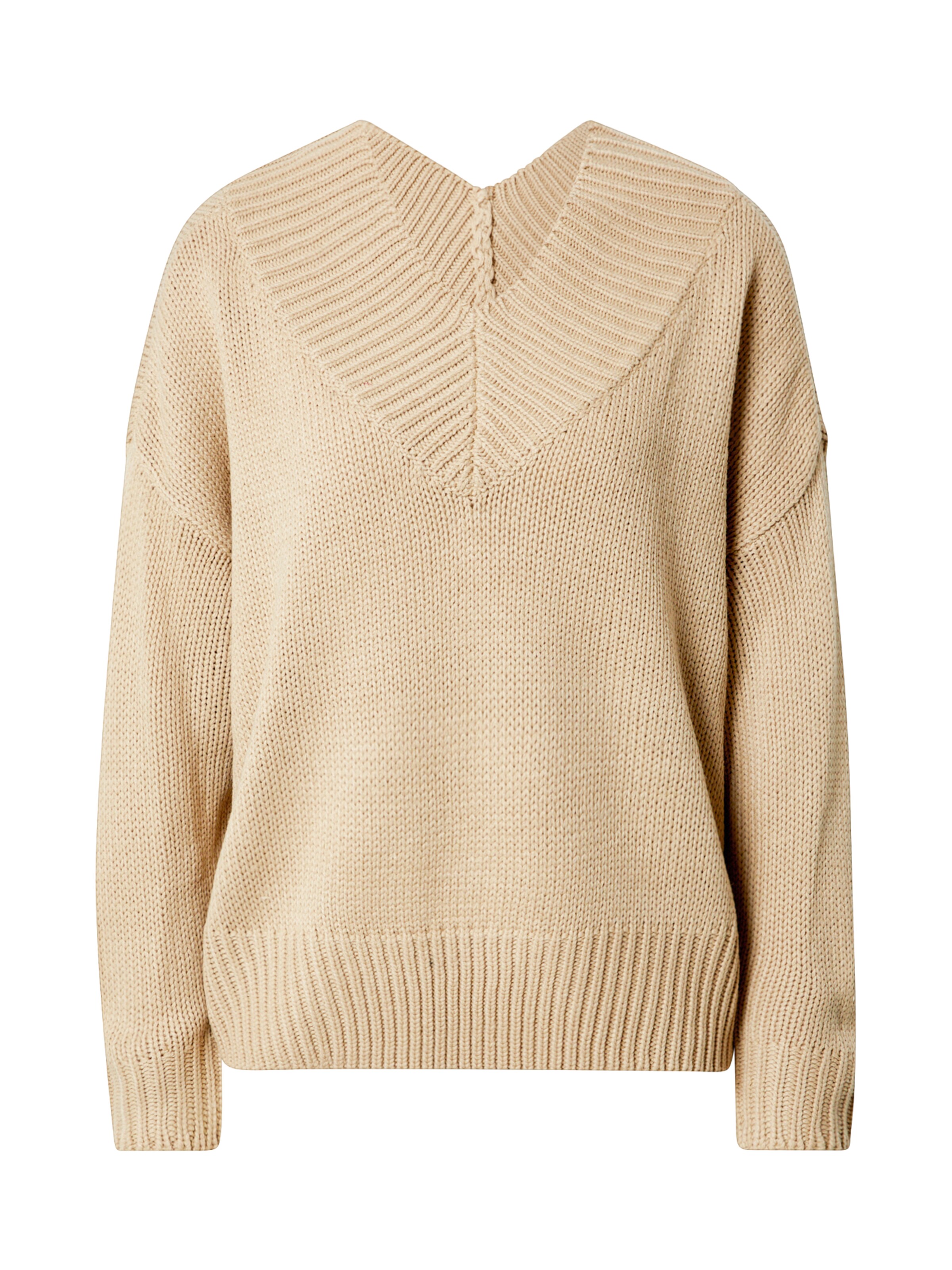 Noisy may Πουλόβερ 'Sand' σε μπεζ: μπροστά