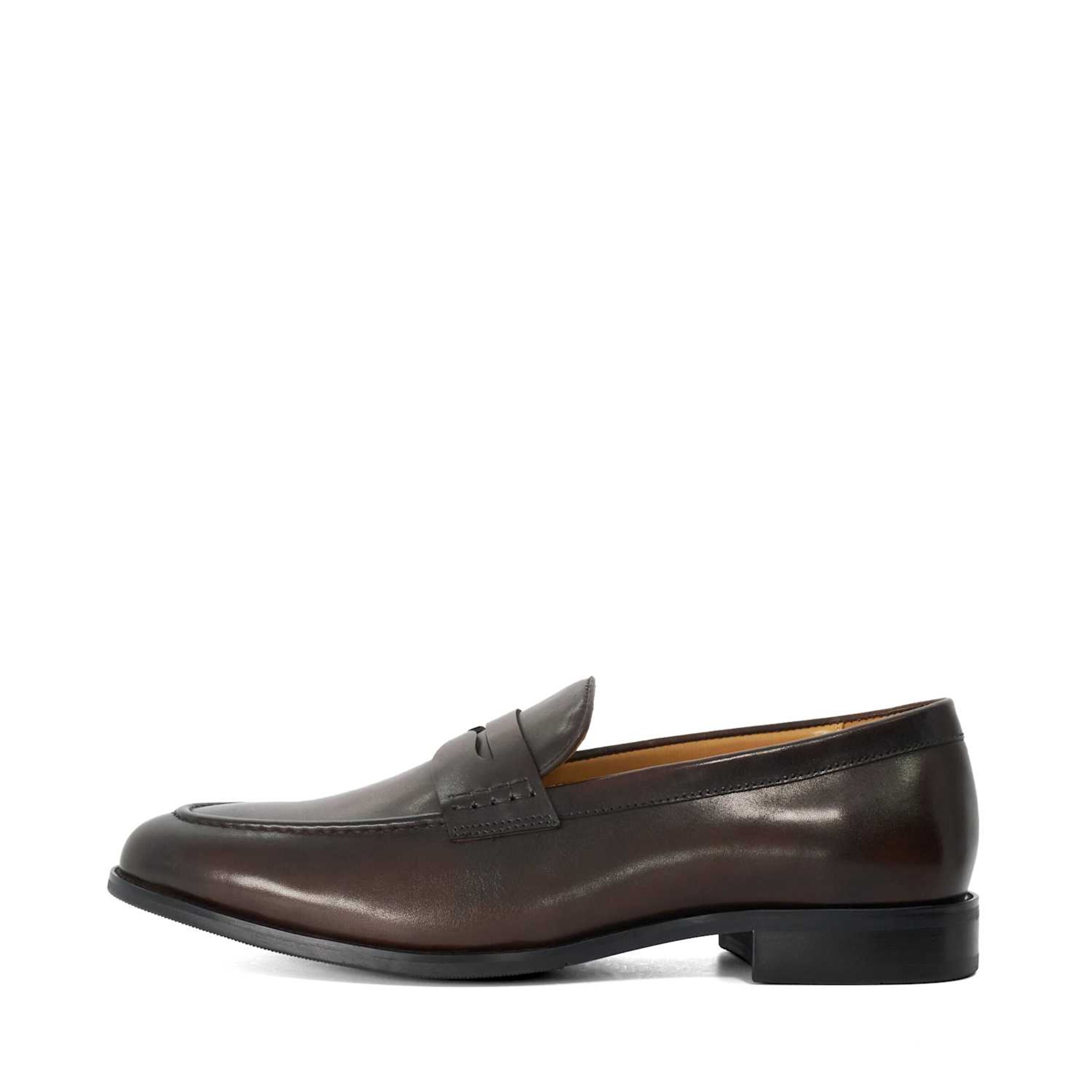 Dune LONDON Instappers 'Skylers' in Bruin