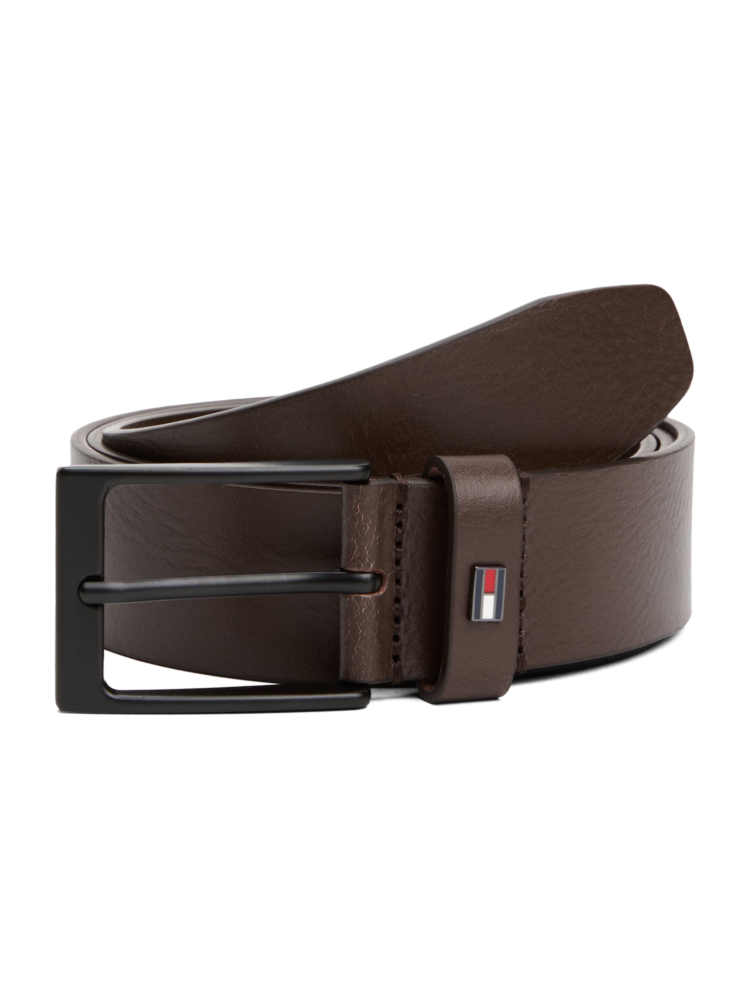 Ceinture 'Layton' TOMMY HILFIGER en marron : devant