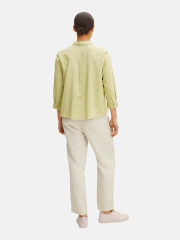 TOM TAILOR Blouse in Green