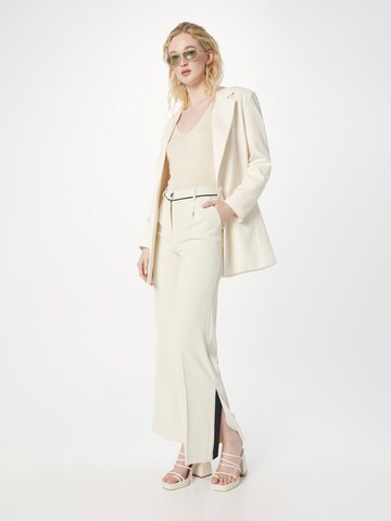 VERO MODA Gebreide top 'FREDERIKKE' in Beige