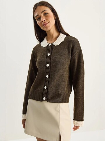 Bianco Lucci Strickjacke 'Strickjacken'‌‌‌‌‌‌‌‌‌ in Braun