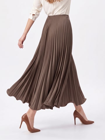 TorWeit Skirt 'PLISSEE ROCK' in Brown