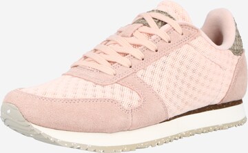 WODEN Låg sneaker i rosa: framsida