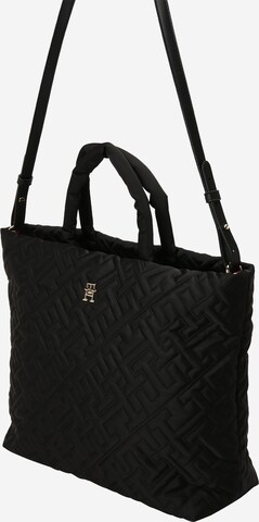 TOMMY HILFIGER Shopper in Schwarz