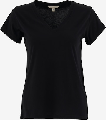 Organication T-Shirt in Schwarz: Vorderseite