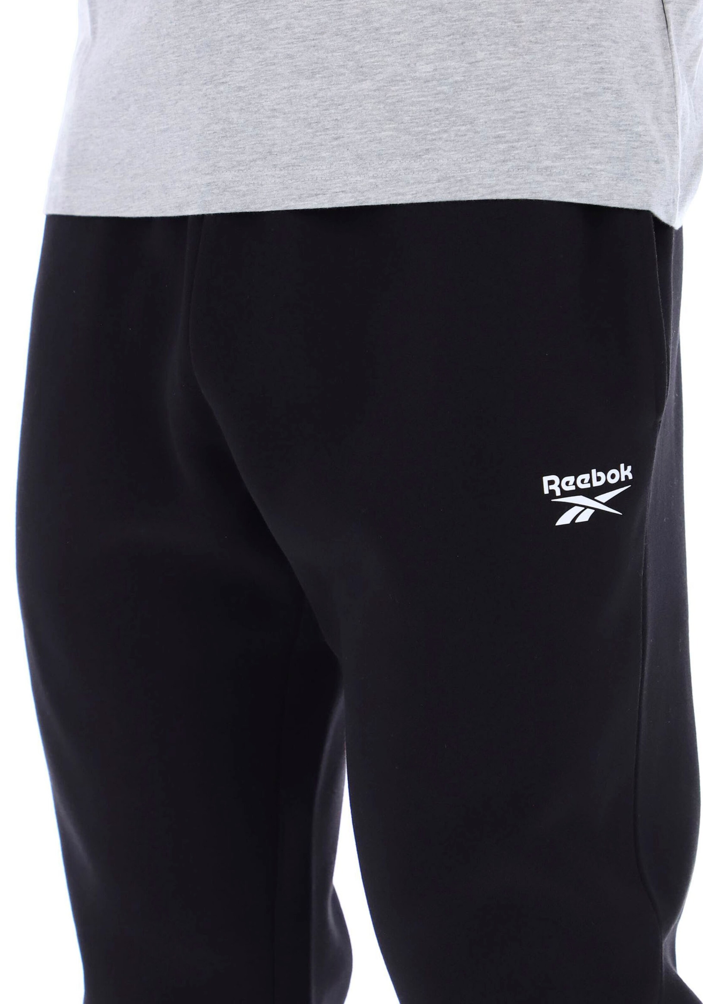 Reebok Tapered Workout Pants in Black