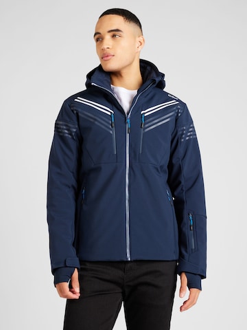 CMP Outdoorjas in Blauw: voorkant