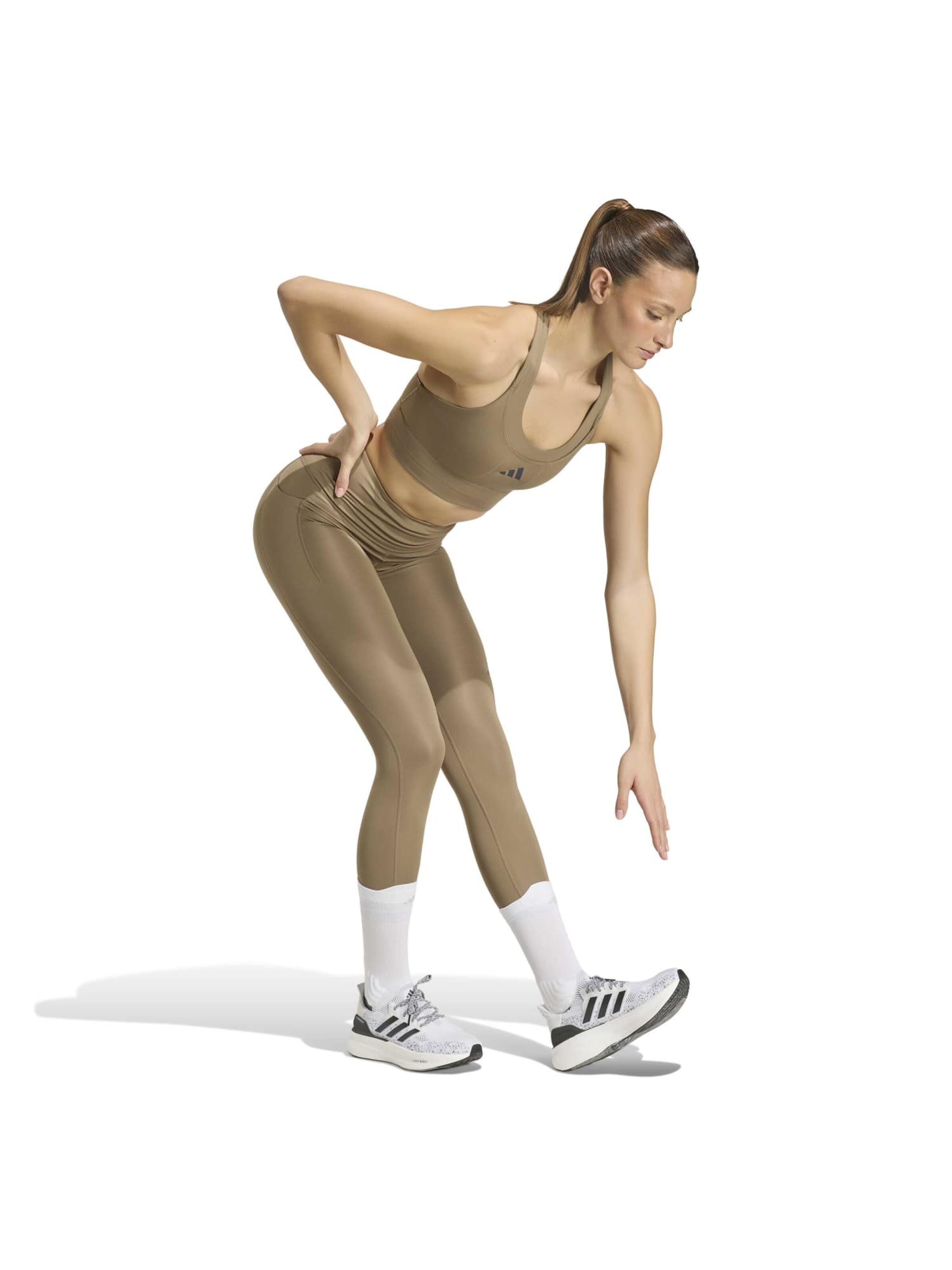 ADIDAS PERFORMANCE Skinny Sportovní kalhoty 'Adi365' – zelená