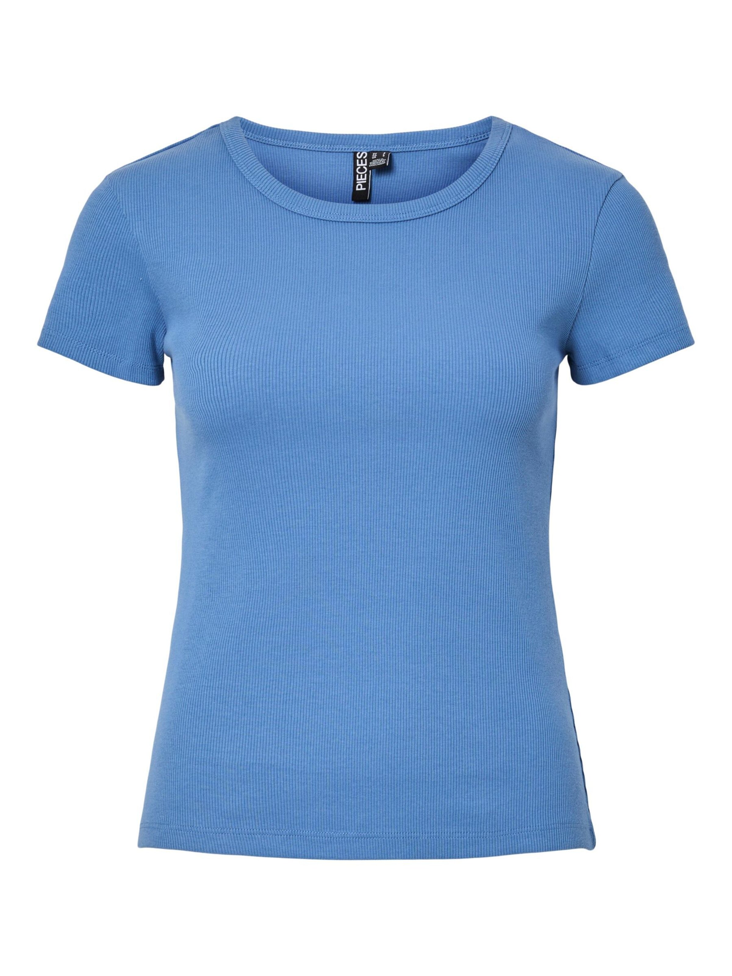 T-shirt 'PCMay' PIECES en bleu : devant