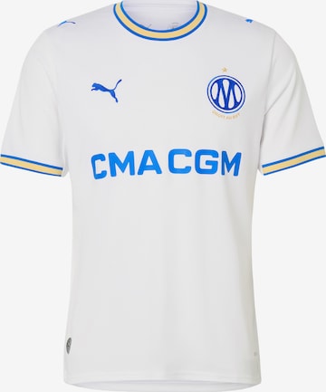 PUMA Функциональная футболка 'OM Home' в Белый: спереди
