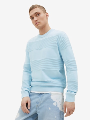 TOM TAILOR DENIM Sweter w kolorze niebieski