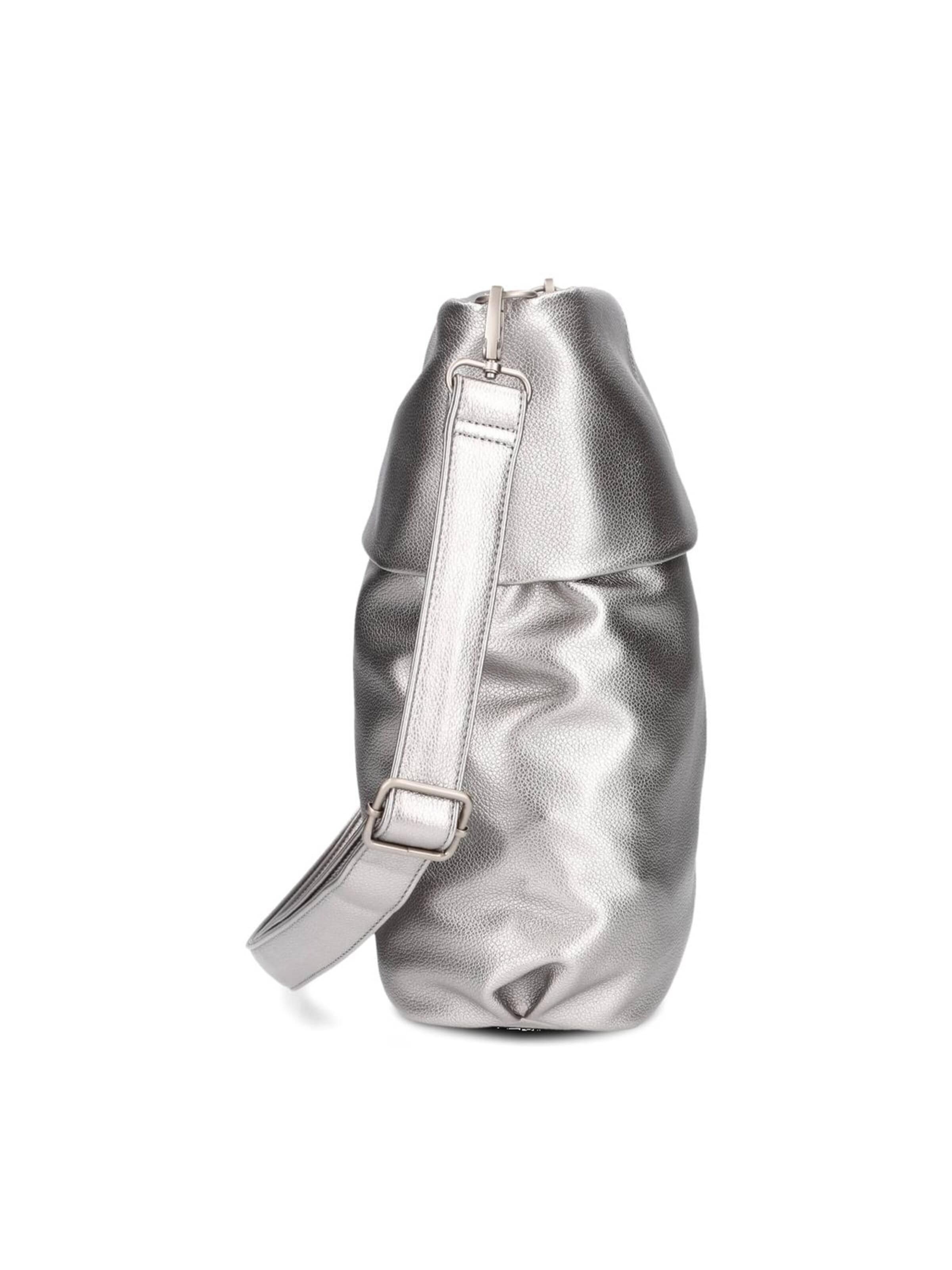 ZWEI Handtas 'MADEMOISELLE.M M12' in Zilver