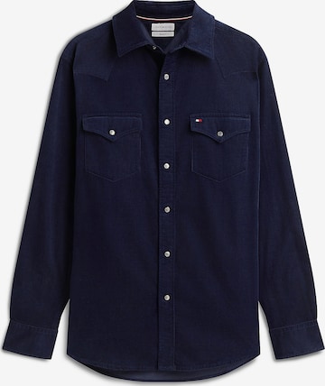 Chemise TOMMY HILFIGER en bleu : devant