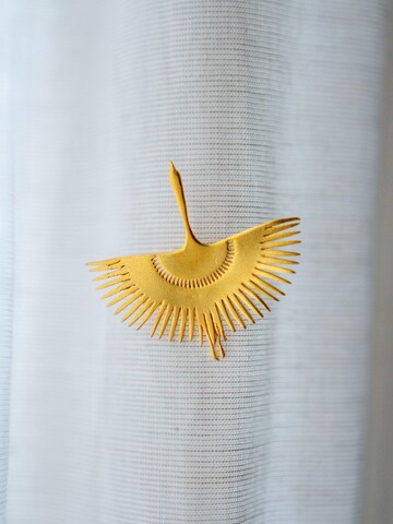 Broche 'The Peafowl - Brooch 24K Gold Plated' Les Reines en or