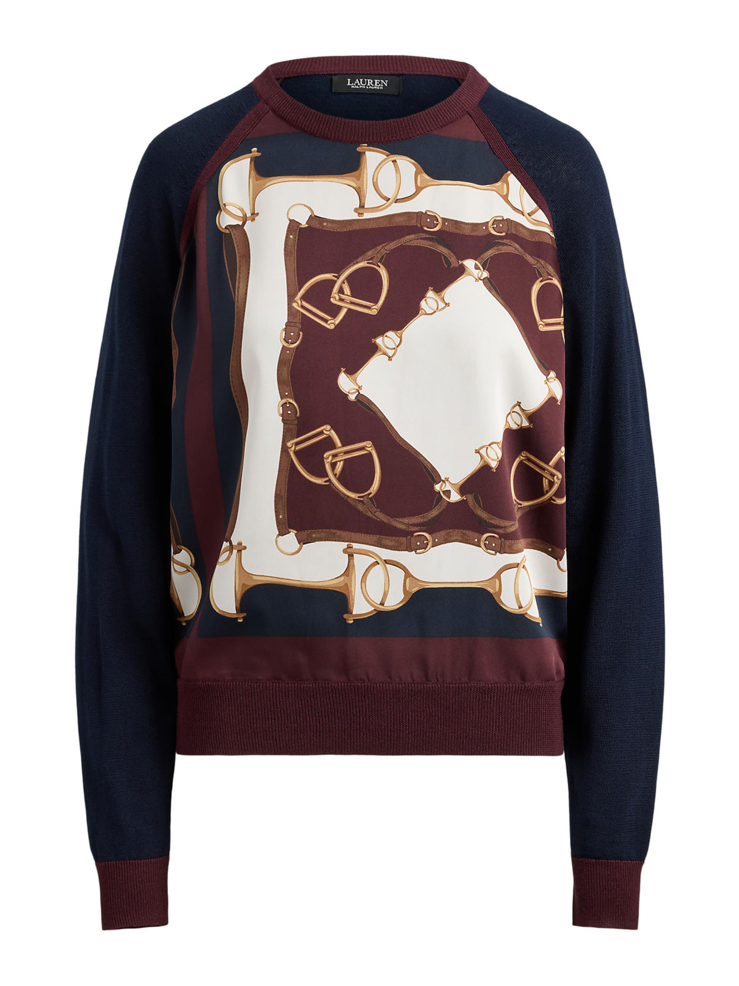 Pulover de la Lauren Ralph Lauren pe albastru: față