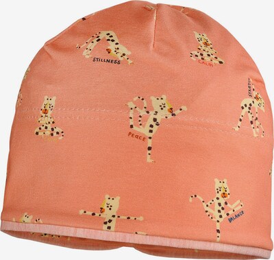 MAXIMO Beanie in Dark brown / Yellow / Pastel yellow / Orange, Item view