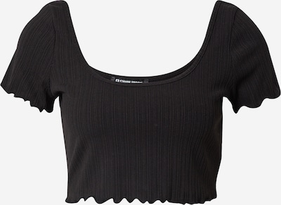 Fashion Union T-shirt 'VENICE' en noir, Vue avec produit
