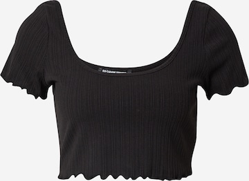 Fashion Union Shirt 'VENICE' in Black: front