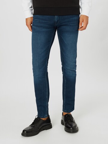 HUGO Red Slimfit Jeans 'HUGO 734' in Blauw: voorkant