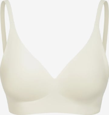 cfabPush-up Grudnjak 'Low Back Compact Light Push-Up BH' - bijela boja: prednji dio