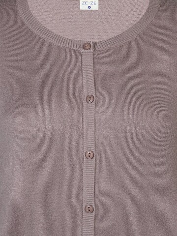 ze-ze Gebreid vest 'Norma 106' in Beige