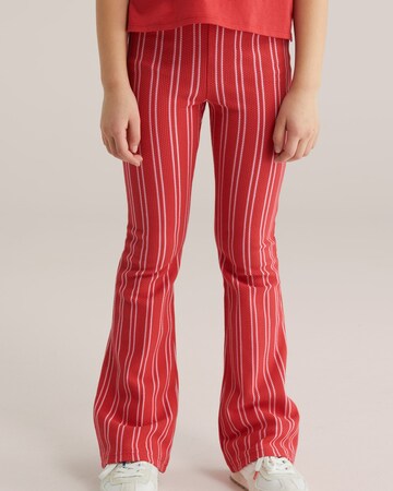 Loosefit Leggings di WE Fashion in rosso: frontale
