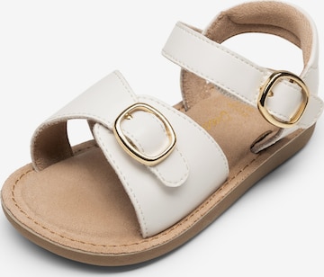 Sandales Dream Pairs en blanc : devant