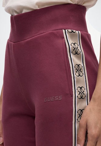 Regular Pantalon de sport 'BRITNEY' GUESS en rose