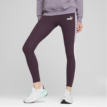 Regular Pantalon de sport 'Power' PUMA en violet : devant