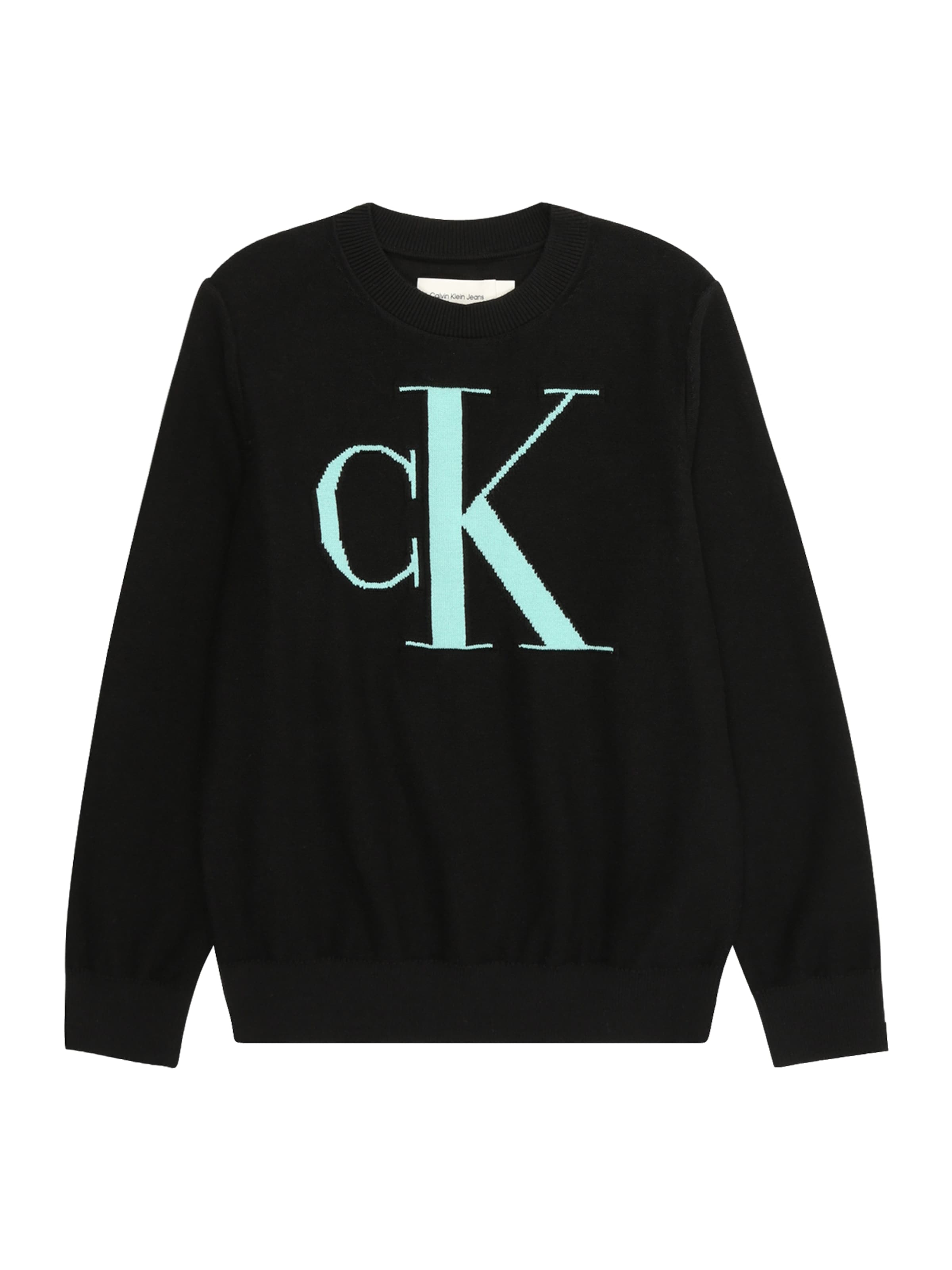 Calvin Klein Jeans Kampsun, värv must: eest vaates