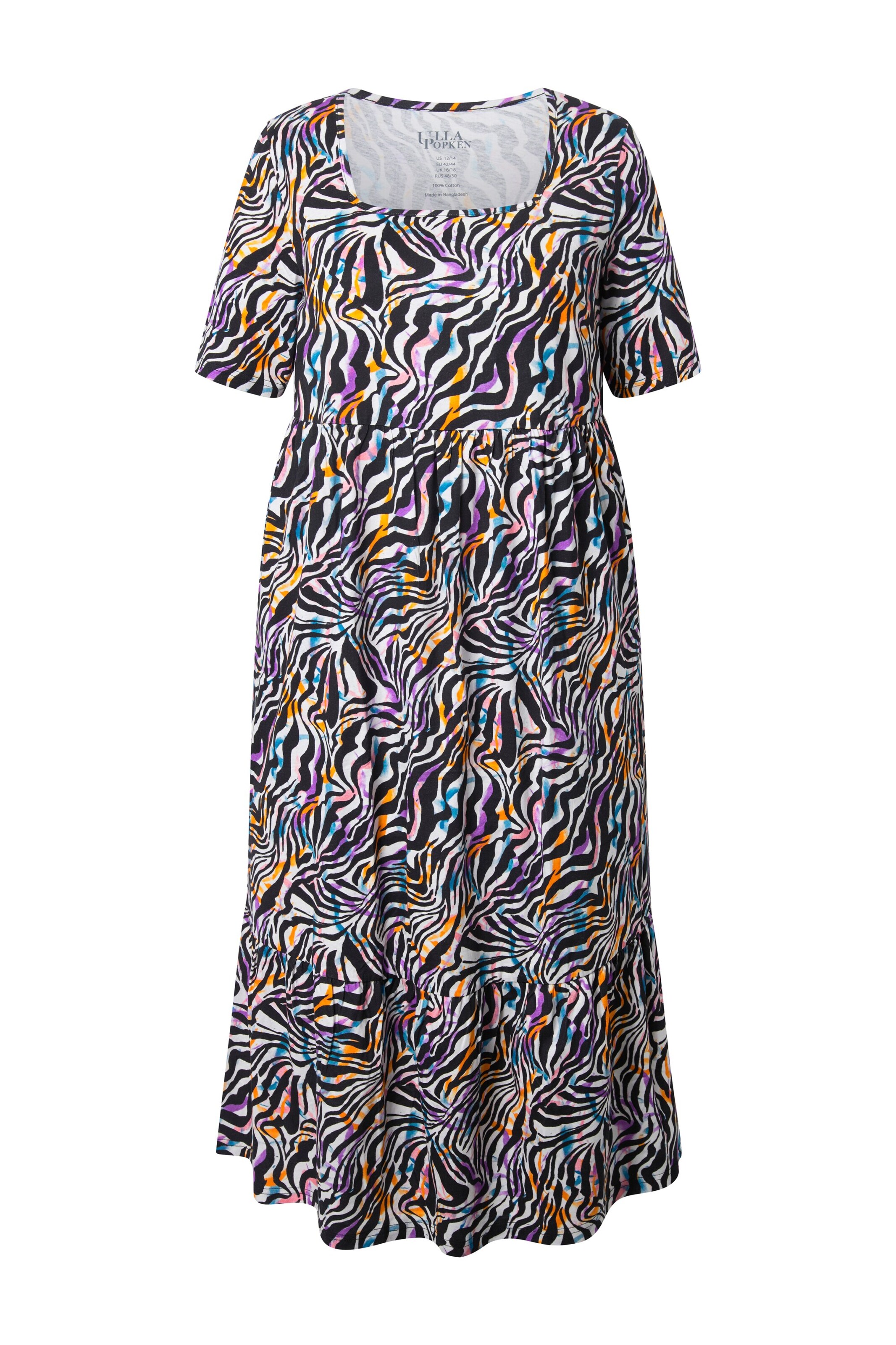 Ulla Popken Dress in Mixed colors: front