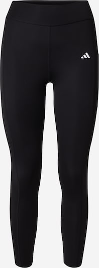 Pantaloni sport ADIDAS PERFORMANCE pe negru / alb, Vizualizare produs