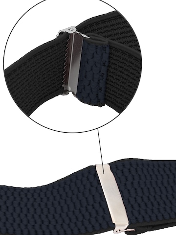 Fabio Farini Hosenträger 'X Form' in Blau