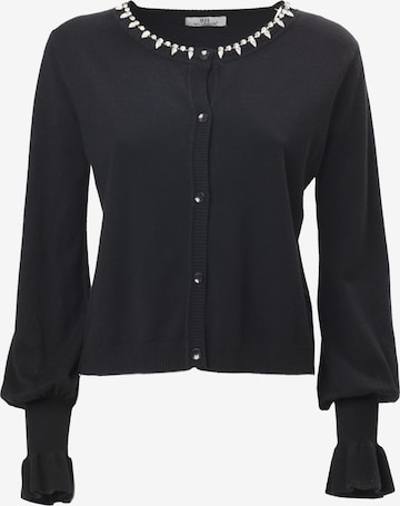 Influencer Knit cardigan in Black: front