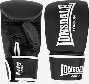 Gants de sport 'Barley' LONSDALE en noir : devant