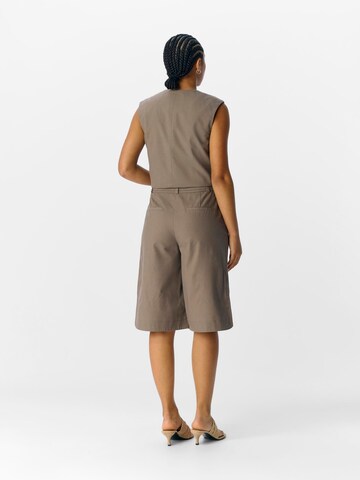 OBJECT Regular Broek 'OBJAura' in Bruin
