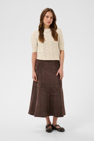 SAINT TROPEZ Sweter 'Shanelle' w kolorze beżowy